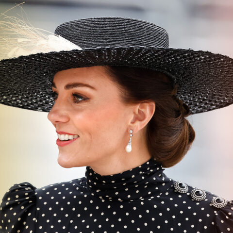 portrait of Catherine, Duchess of Cambridge in hat