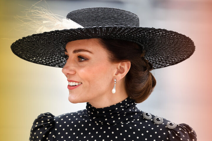 portrait of Catherine, Duchess of Cambridge in hat