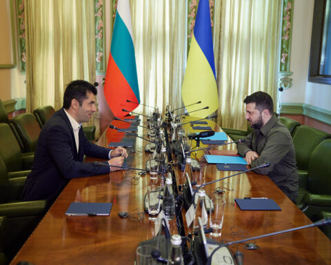 PM of Bulgaria meets President Zelensky in the shadow of Russian attack on Ukraine