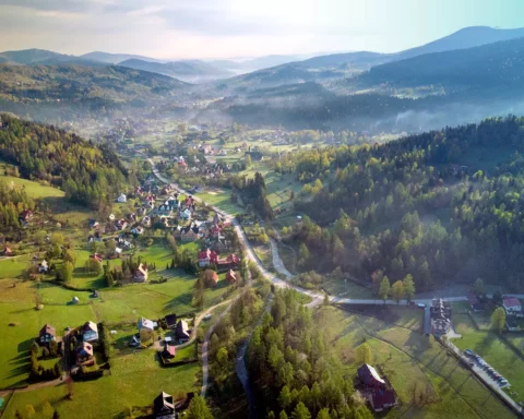 Zawoja mountain village