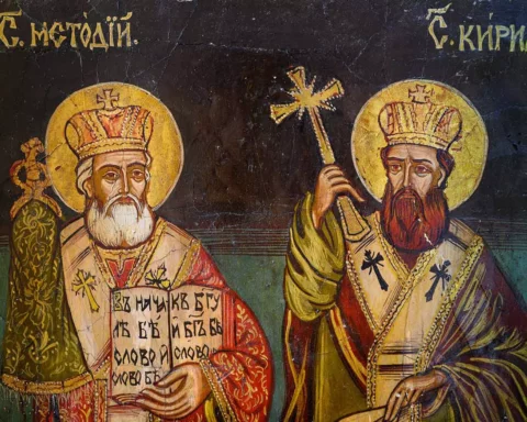 icon of Saints Cyril and Methodius