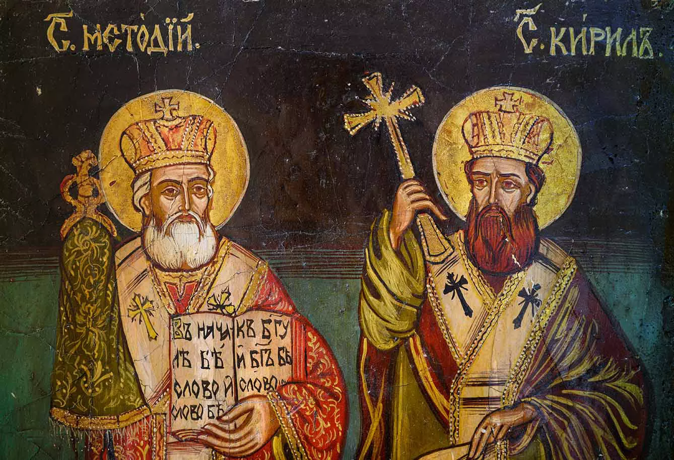 icon of Saints Cyril and Methodius