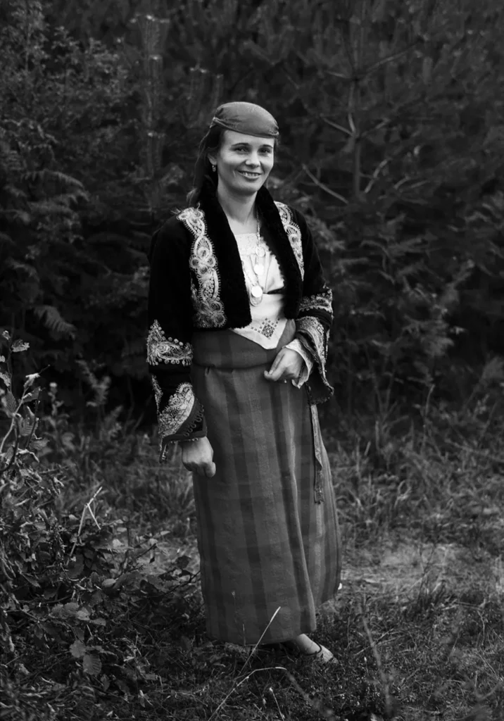 Valya Balkanska, village of Arda, Rhodopes, Bulgaria, 1968