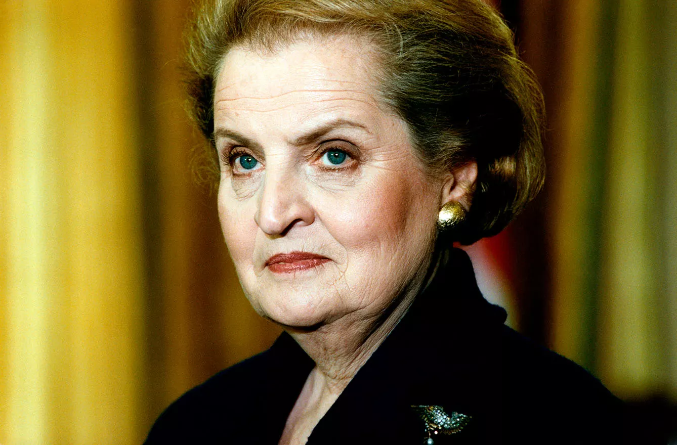 Madeleine Albright, the 64th Secretary of State, was the first female to hold the office and is the highest ranking female government official in the history of the United States