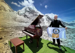 Thurzó Zoltán on mount Everest