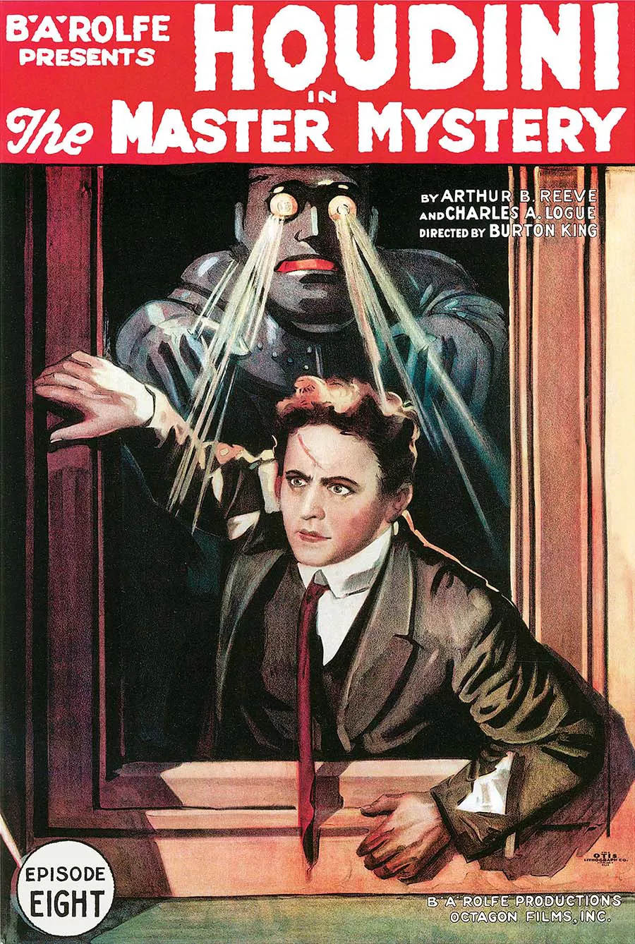 The Harry Houdini Serial, 1919 movie poster
