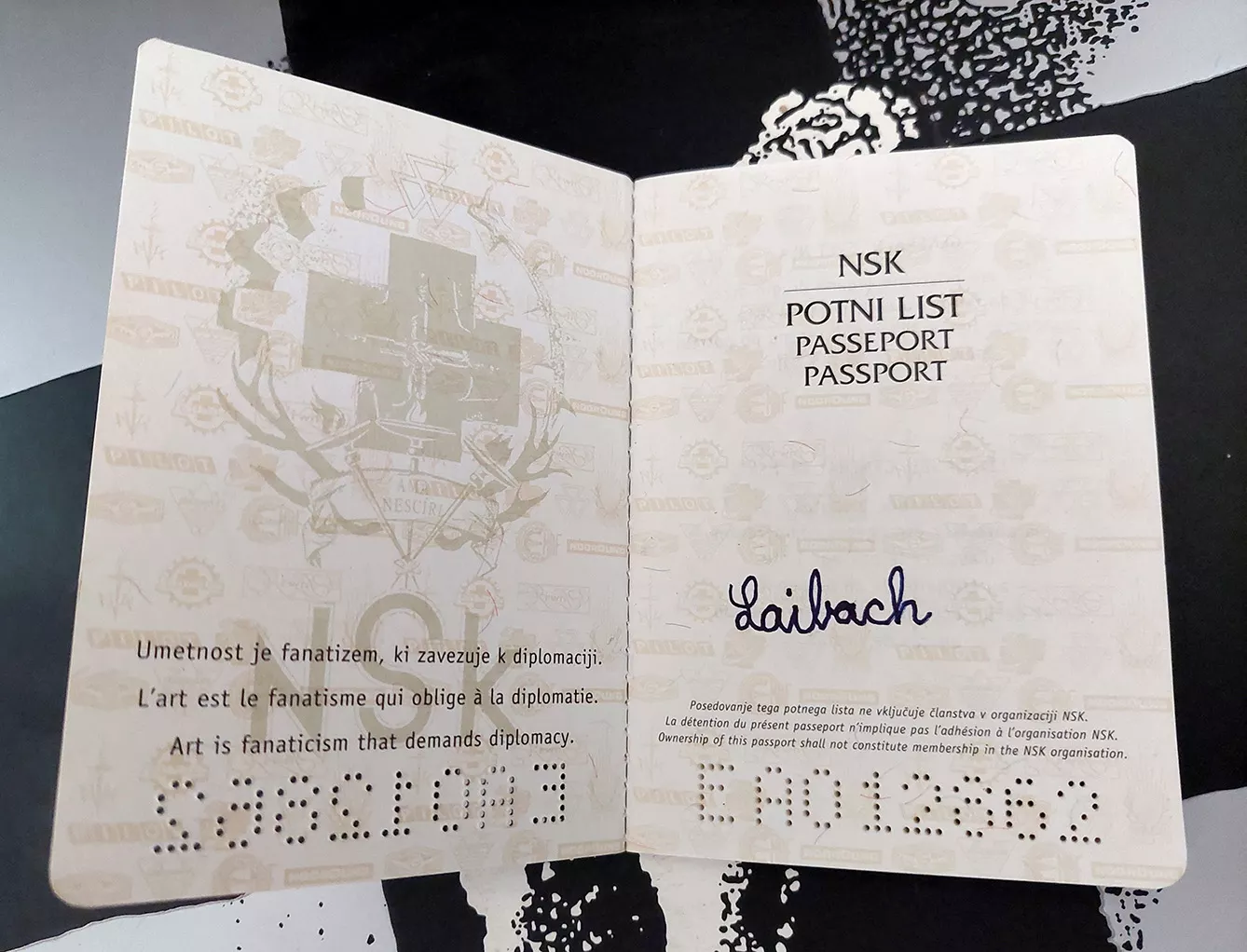 NSK State passport