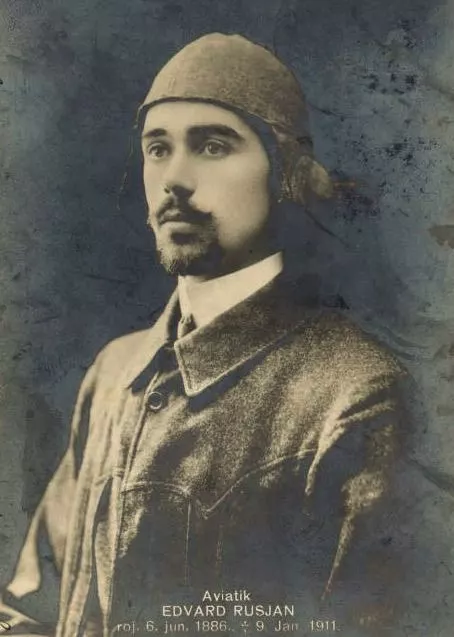 Edvard Rusjan in 1911