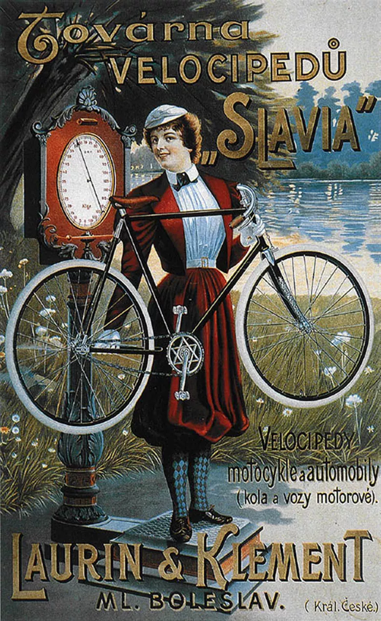 vintage advertorial of L&K bicycles