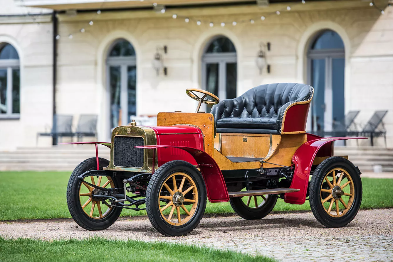 first L&K car Voiturette A from 1905