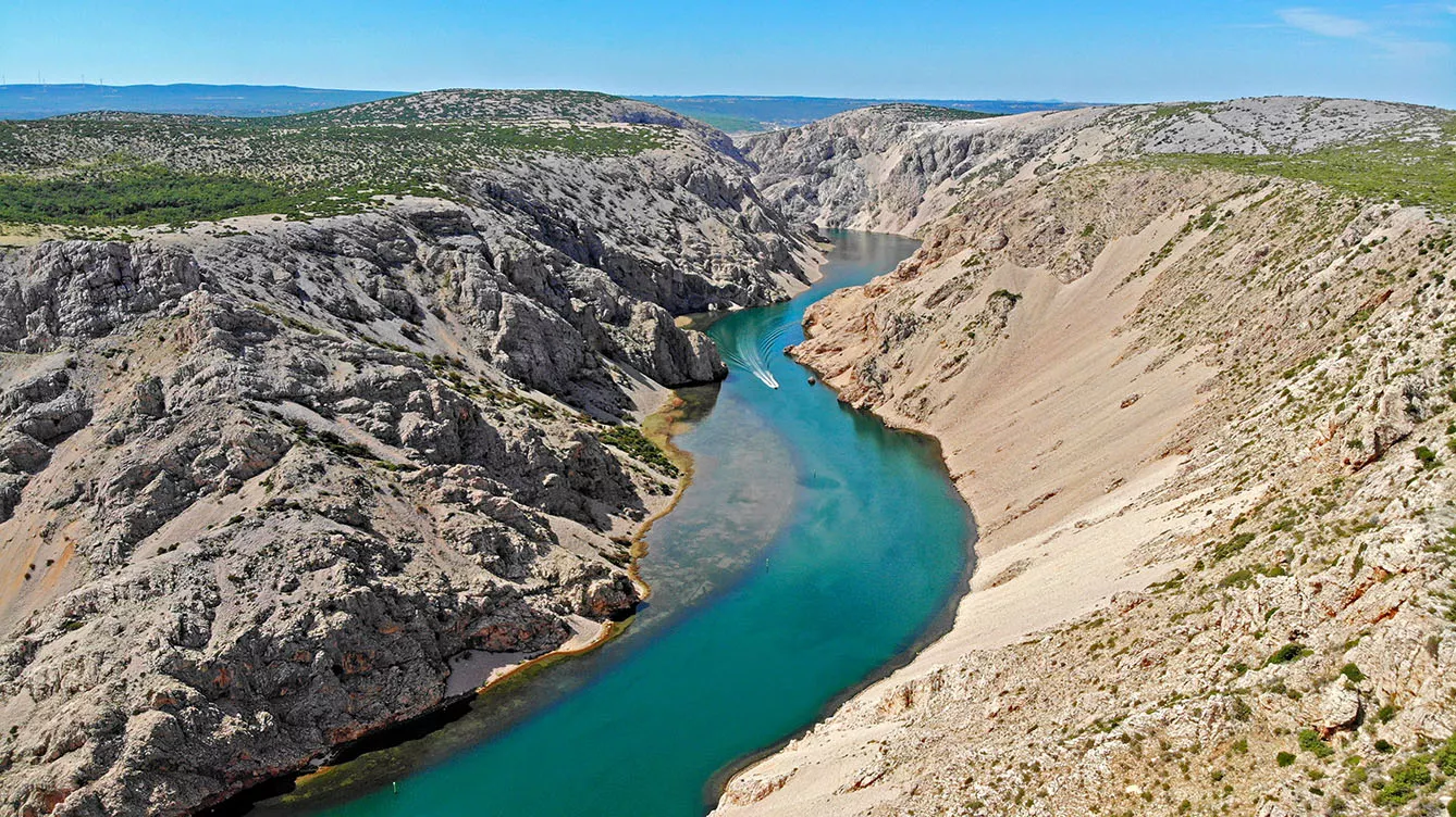 Grand canyon of Zrmanja River, Croatia