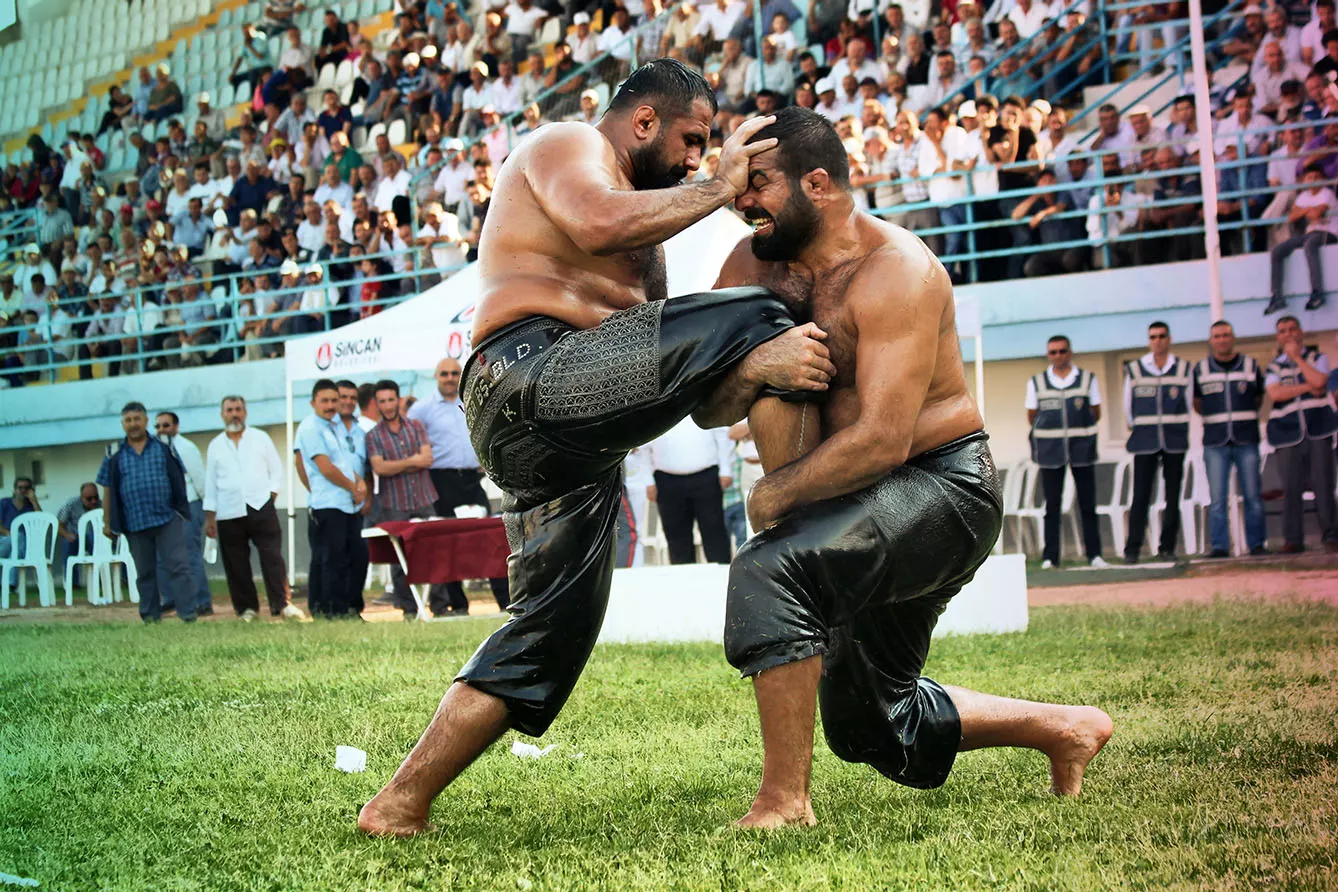 Oil Wrestling in Bulgaria Catch Me If You Can 3 Seas Europe