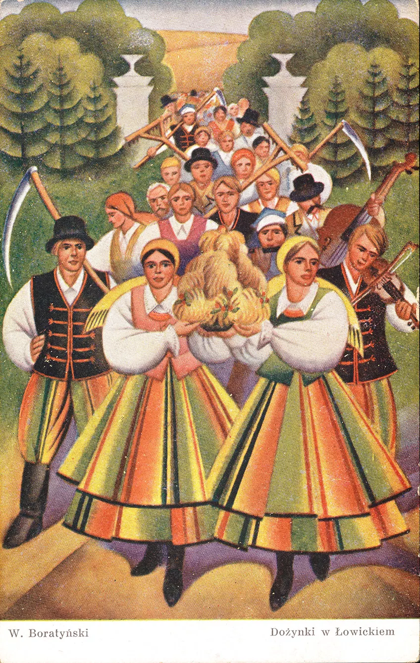 polish harvest festival in Łowicz