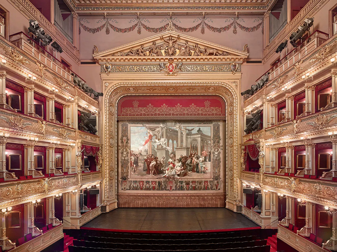 National Theater - Vojtěch Hynais curtain