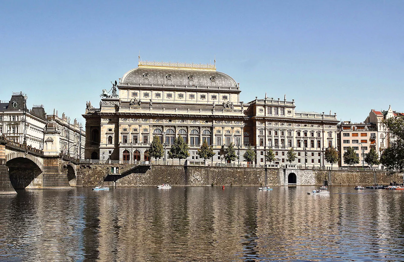 view of the building of National Theatre