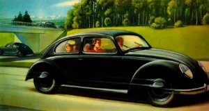 Volkswagen Advertisement from 1930s