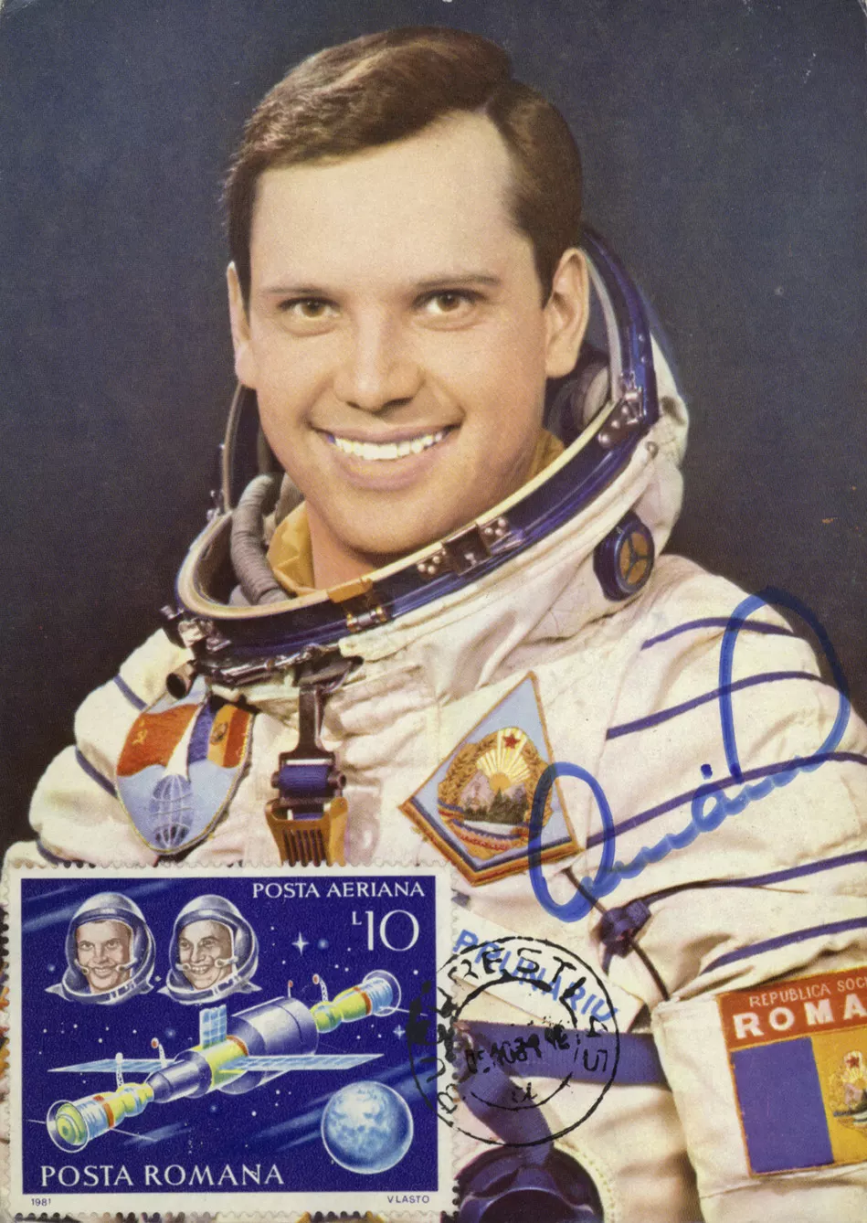 Dumitru Prunariu the first Romanian cosmonaut