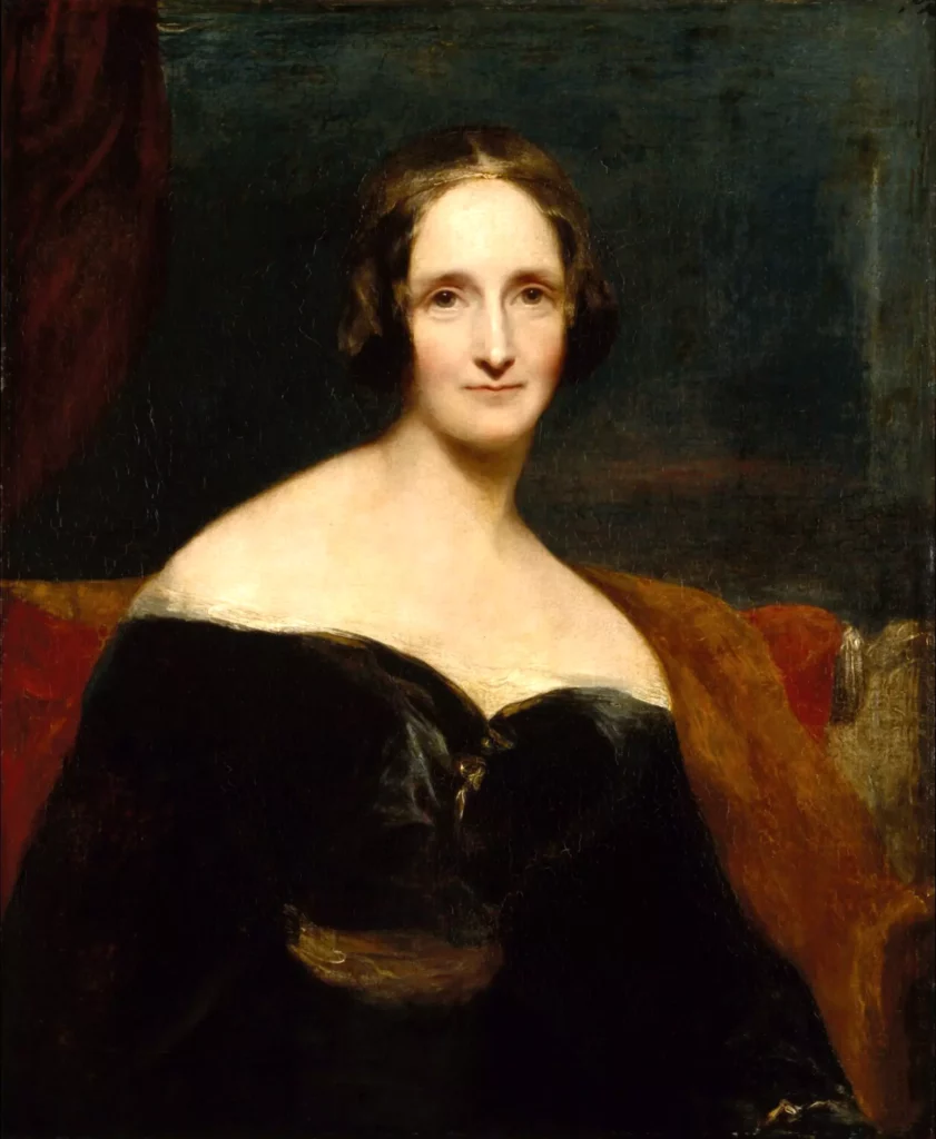 Portrait of Mary Shelley