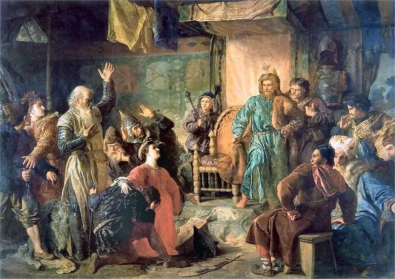 Kęstutis and Vytautas imprisoned by Jogaila
