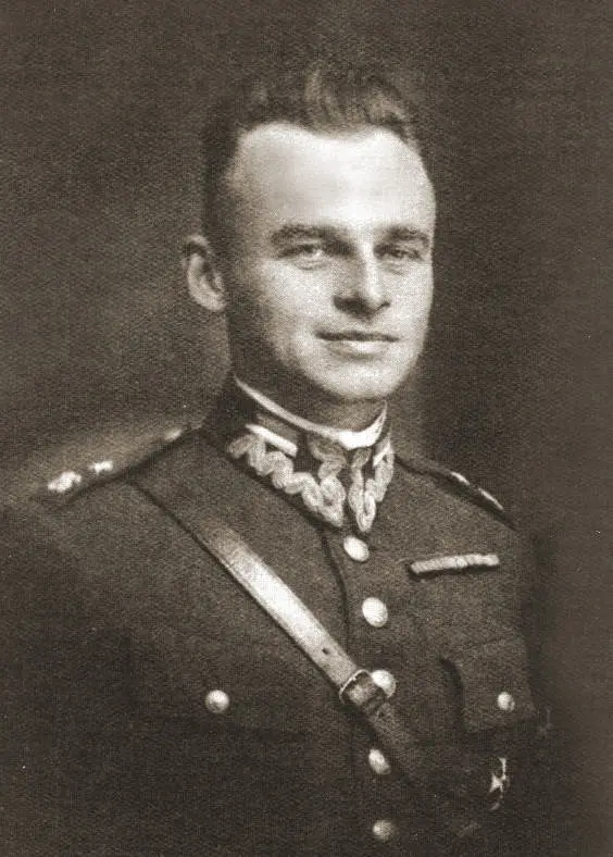portrait of Witold Pilecki