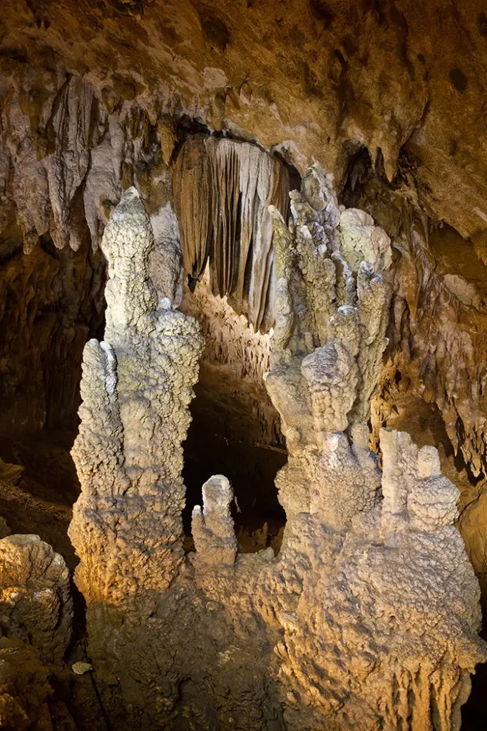 Stalactite in Skocjan Caves