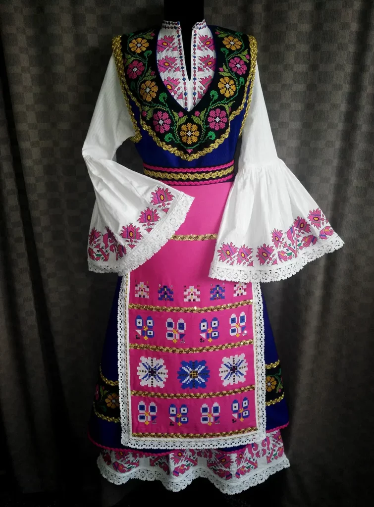 Traditional costume designed by Rayna Gancheva