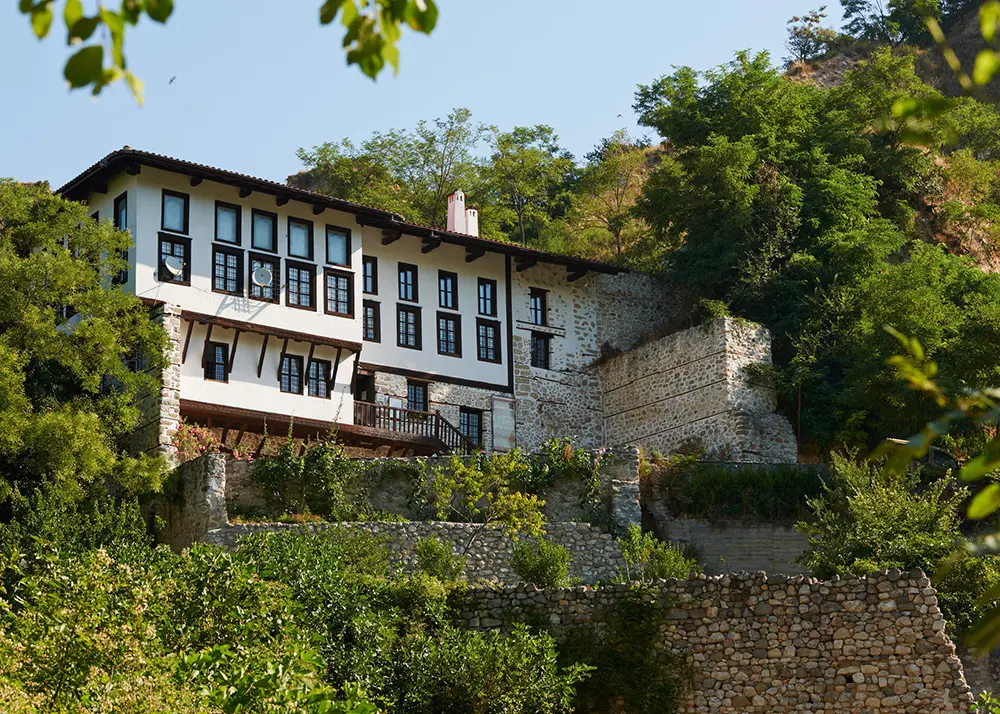 The house of Kordopulov family in Melnik town Bulgaria. Biggest one family house in Eastern Europe.