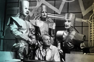 R.U.R ROSSUM'S UNIVERSAL ROBOTS 1921 science fiction stage play by Czech writer Karel Capek