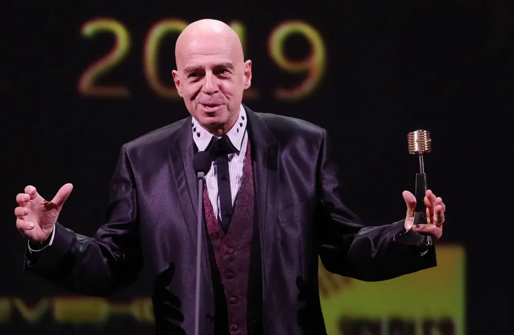Golden Microphones award for Martins Brauns