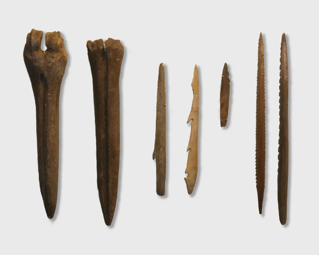Tools made by Kunda culture