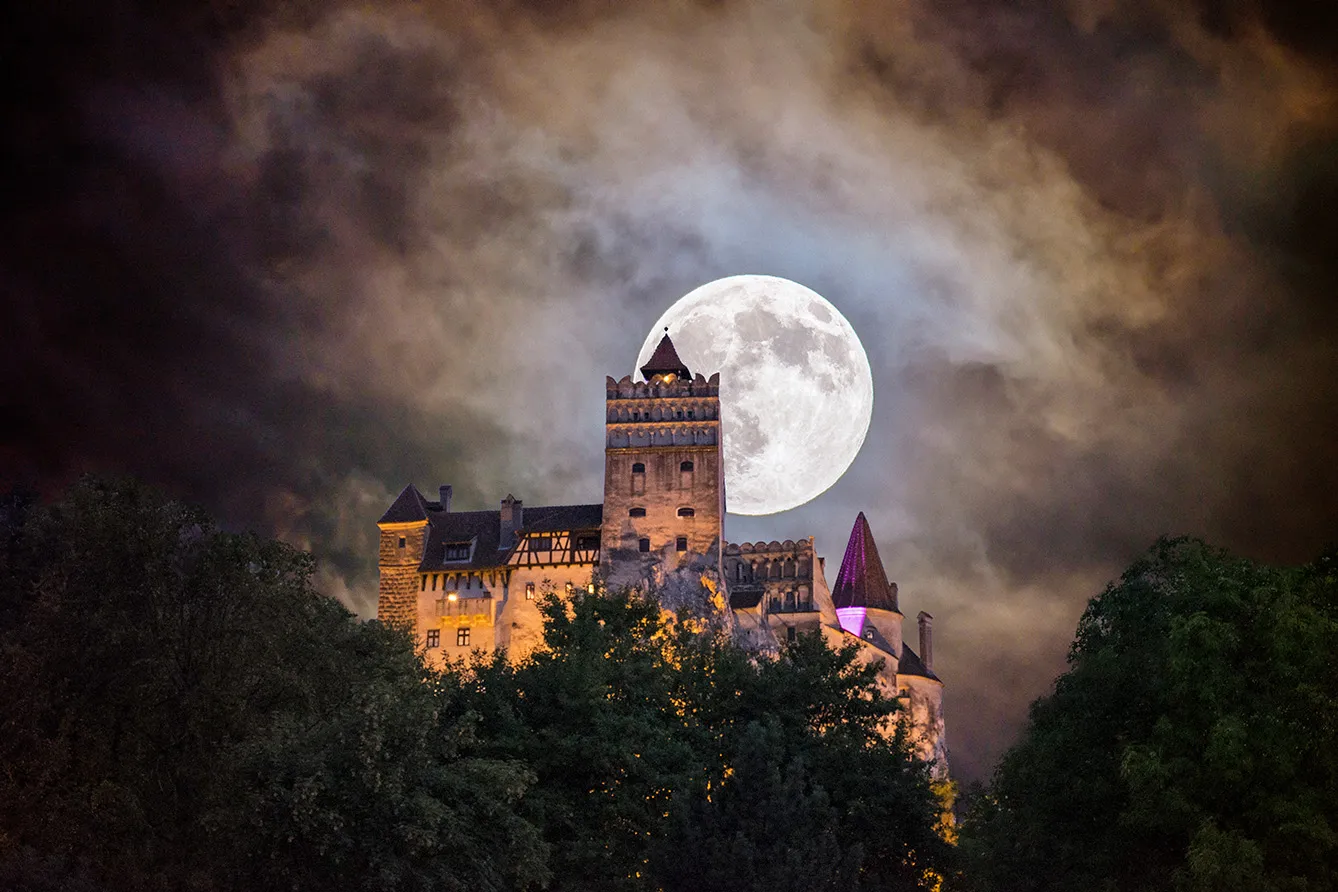 Dracula castle in Bran, Transylvania