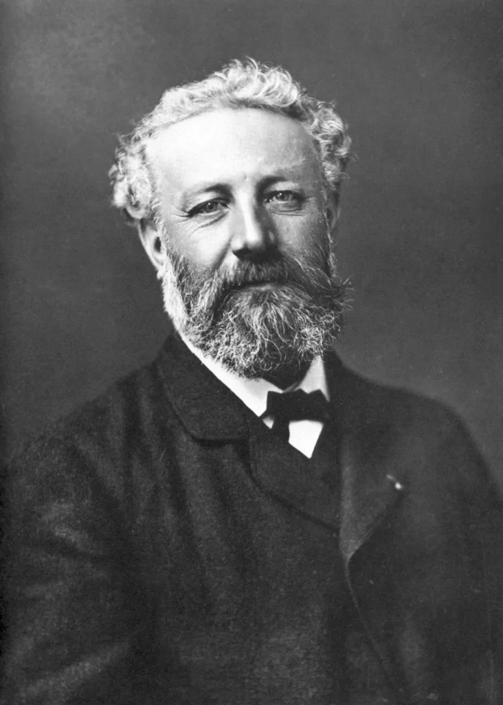 Photograph of Jules Verne by Felix Nadar in 1878