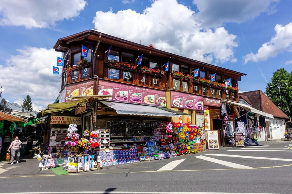 Czech village Potucky lies on the border with Germany. Is famous for the Vietnamese market