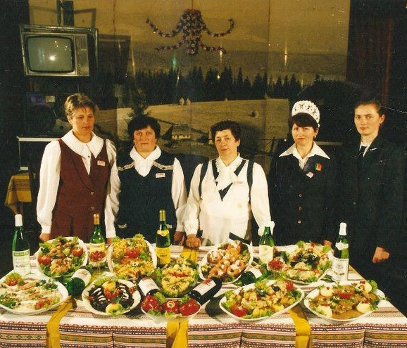 Archive photo of Cornelia Dumitrescu in restaurant