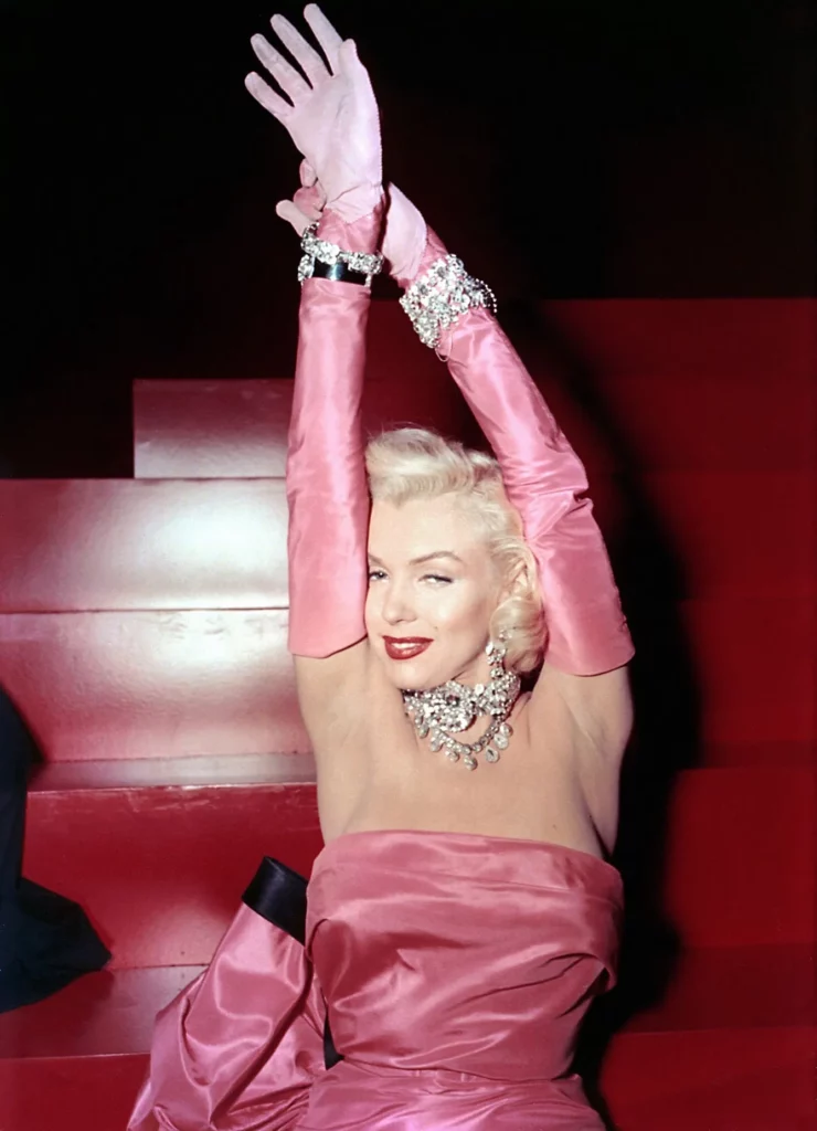 Marilyn Monroe in Gentlemen Prefer Blondes, 1953
