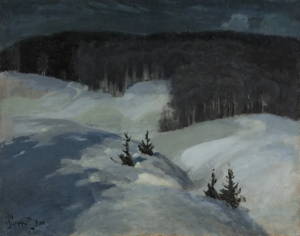 Vilhelms Purvītis. Northern Night. 1900. Oil on canvas. Collection of the Latvian National Museum of Art.
