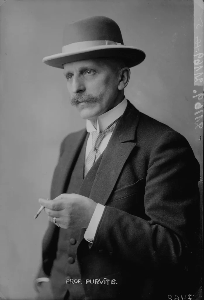 Vilhelms Purvītis, 1925. Photo: Vilis Rīdzenieks. LNMA photo archive