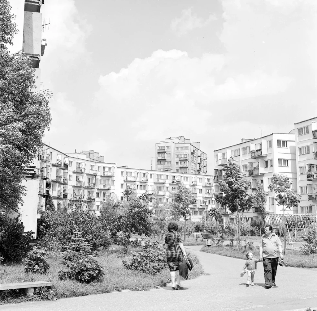 Lublin, august 1978, Juliusz Słowacki estate.