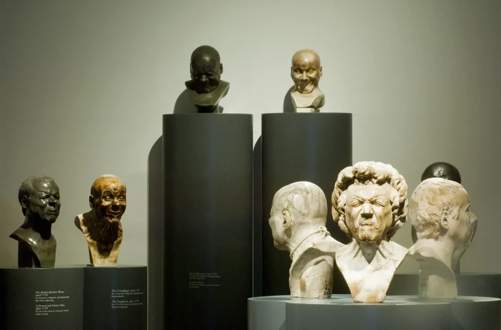 Austria, Vienna, "Figure Heads" exhibition, Franz Xaver Messerschmidt.