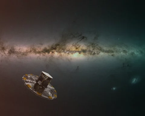Gaia mapping the stars of the Milky Way.