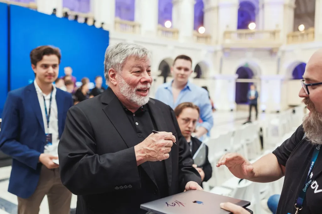 Steve Wozniak - engineer, inventor and tech entrepreneur, co-founder of Apple Computer.