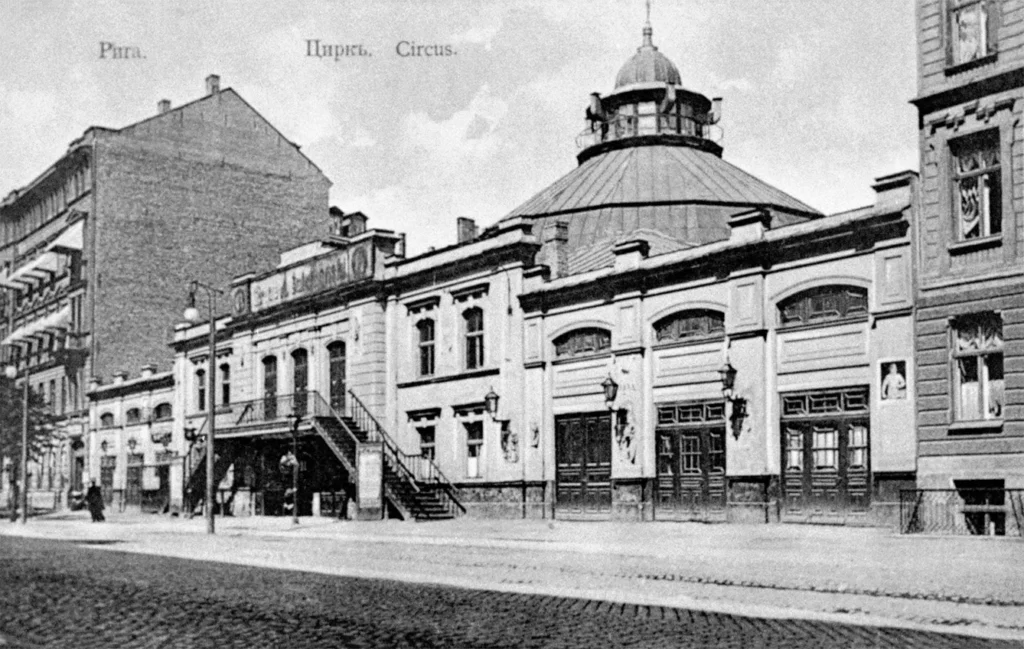 Circus in Riga in 1911