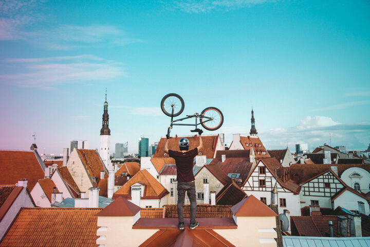 The roofs of Tallinn