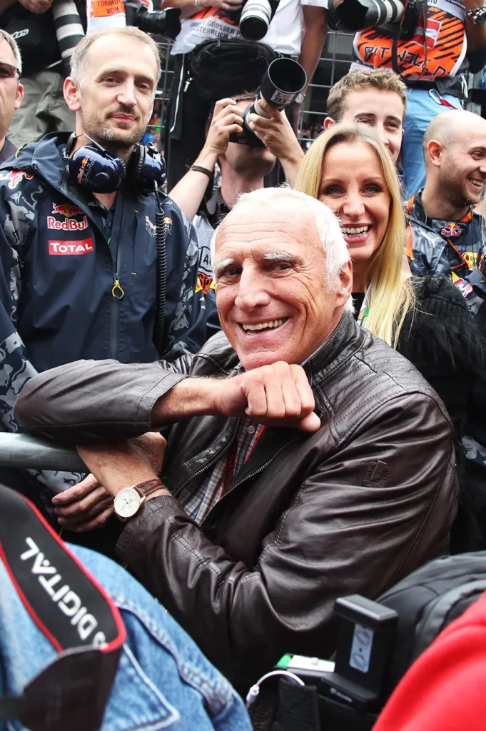 Dietrich Mateschitz, the co-founder of energy drink company Red Bull and owner of the Red Bull Formula One racing team during the F1 Grand Prix of Austria on July 03, 2016 in Spielberg, Austria.